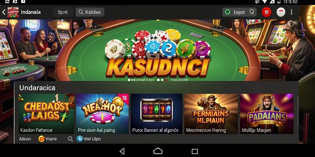 Antarmuka utama AGENHOKI yang menarik dan intuitif.