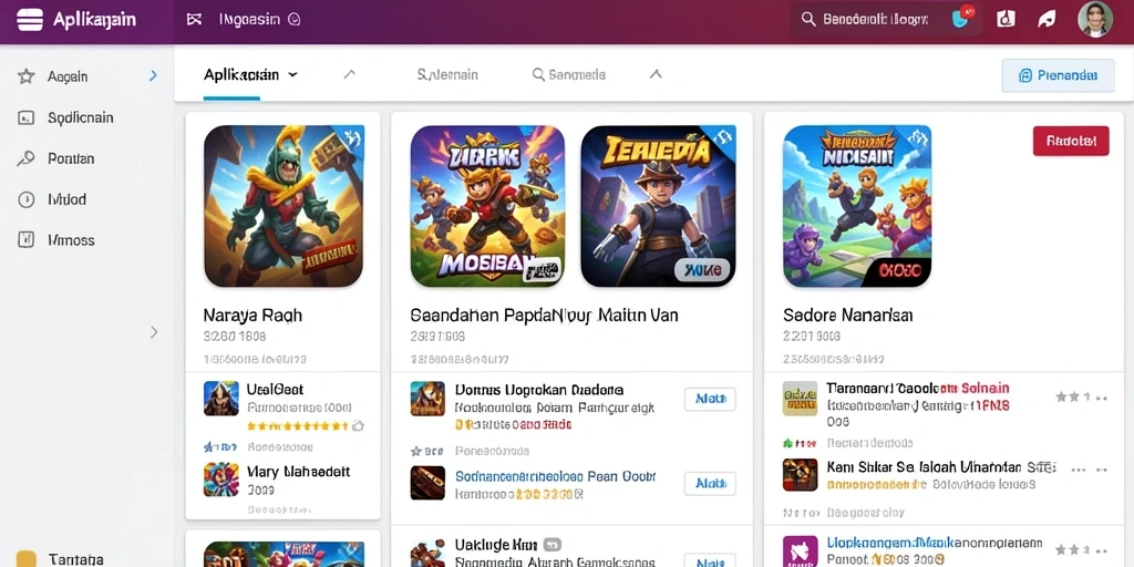 Screenshot 1: Tampilan antarmuka utama yang menarik.
