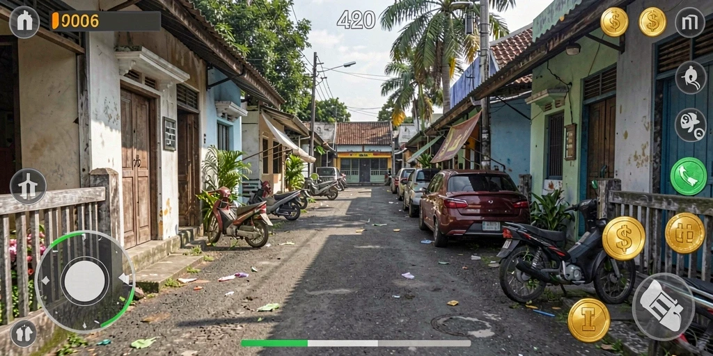 Tampilan antarmuka yang menarik dan modern.