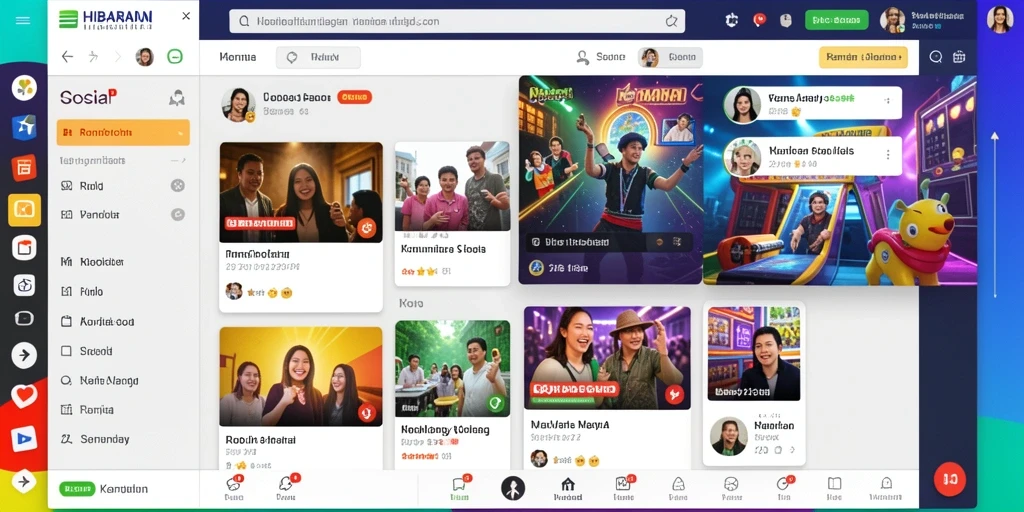 Tampilan antarmuka pengguna yang intuitif dan menarik.