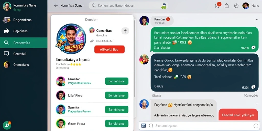 Tampilan menarik dari antarmuka utama JAMIN777.