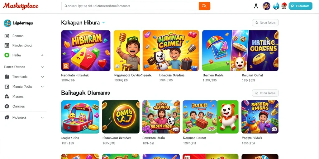 Tampilan antarmuka yang user-friendly dan menarik.