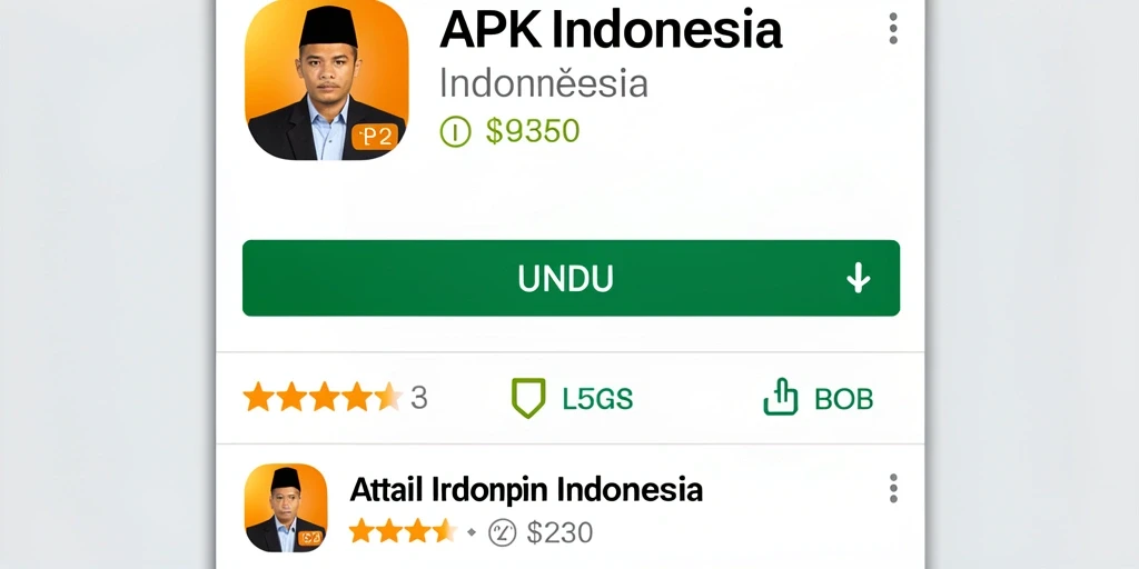 Tampilan antarmuka P200M yang menarik dan mudah dipahami.