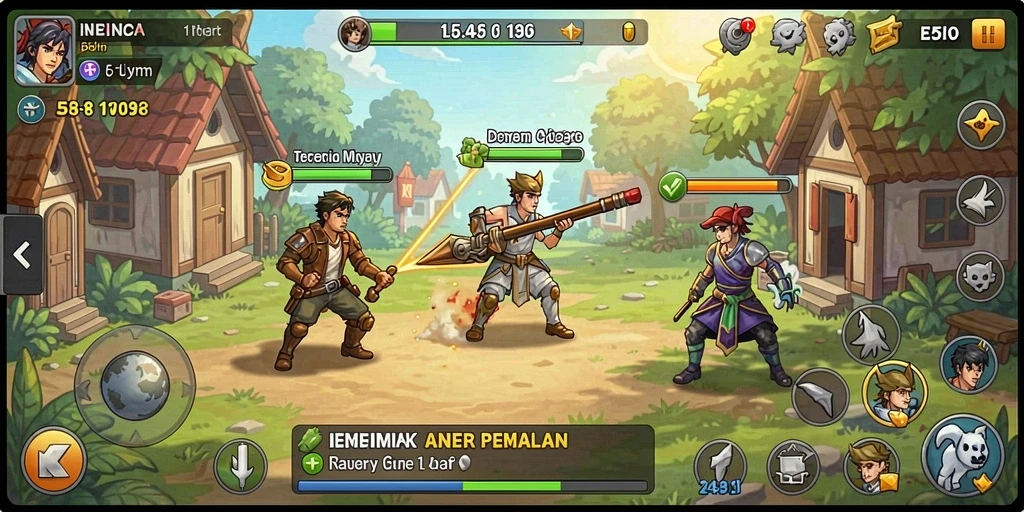 Tampilan antarmuka yang ramah pengguna.