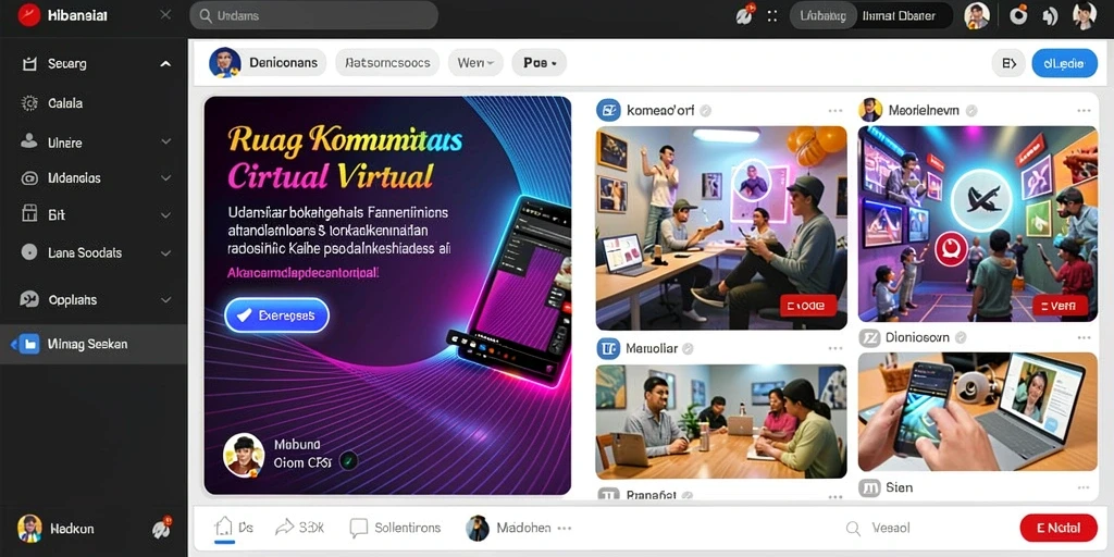 Tampilan antarmuka yang user-friendly.