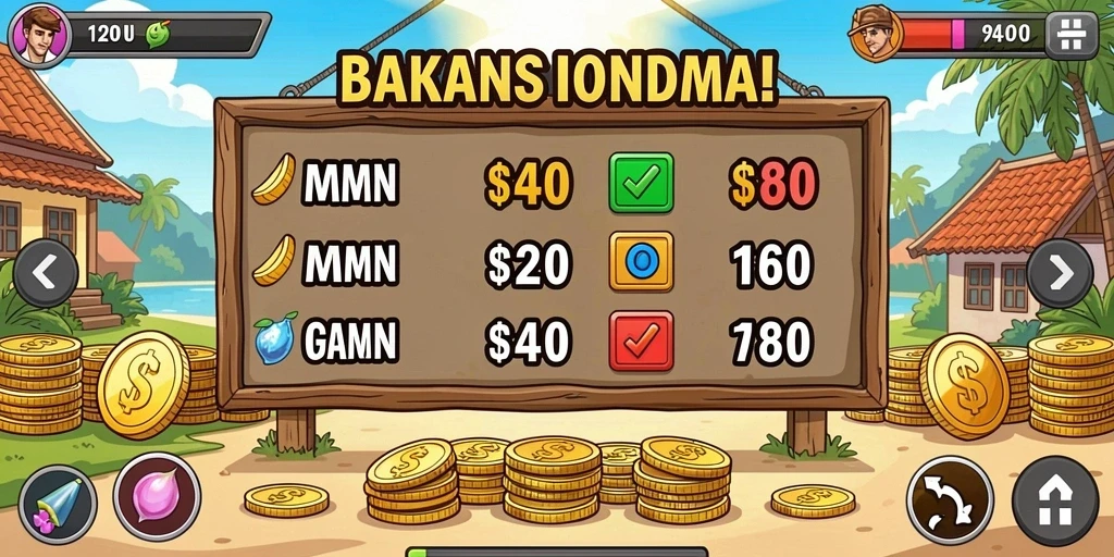 Tampilan antarmuka yang menarik dan modern.
