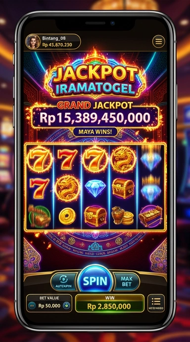 Cuplikan layar menu unduhan iramatogel untuk perangkat Android